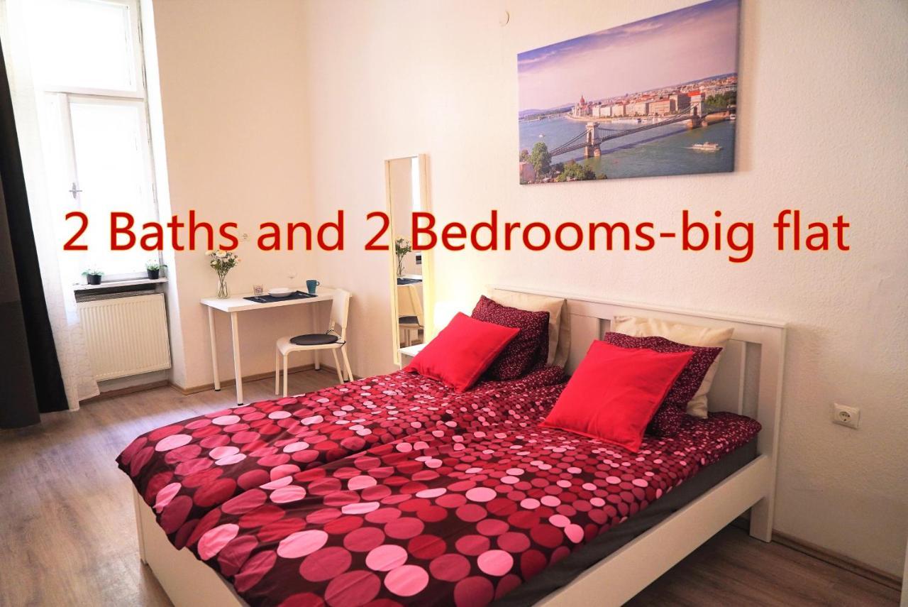 בודפשט No. 11 Apartment With 2 Bathrooms Next To Railway Station מראה חיצוני תמונה
