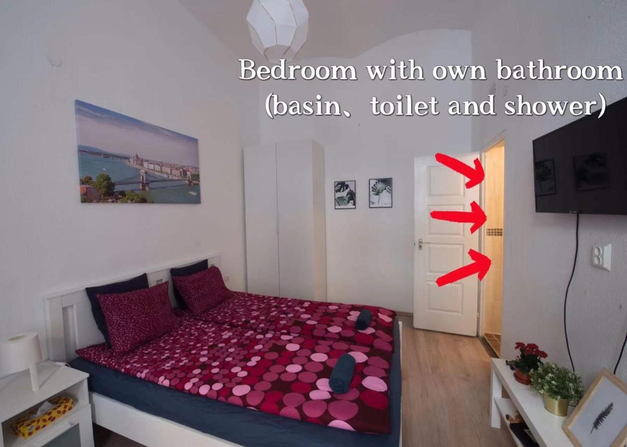 בודפשט No. 11 Apartment With 2 Bathrooms Next To Railway Station מראה חיצוני תמונה